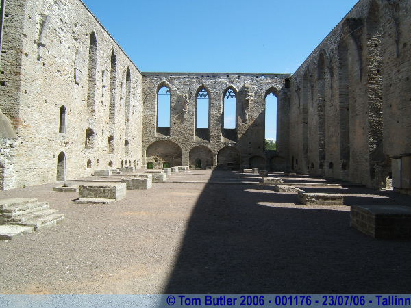 Photo ID: 001176, The ruins of St Brigitta's Convent, Tallinn, Estonia