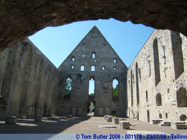 Photo ID: 001178, The ruins of St Brigitta's Convent, Tallinn, Estonia