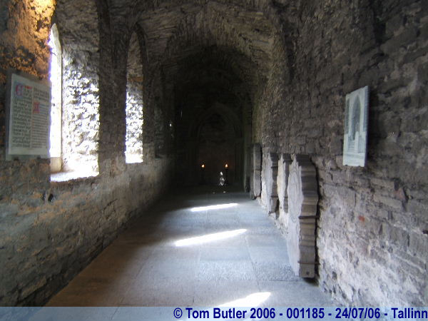 Photo ID: 001185, In the ruins of the Dominican Monastery, Tallinn, Estonia
