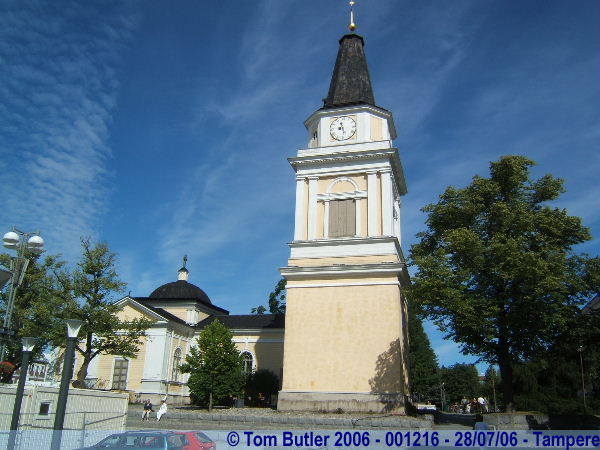 Photo ID: 001216, Church on the market square, Tampere, Finland