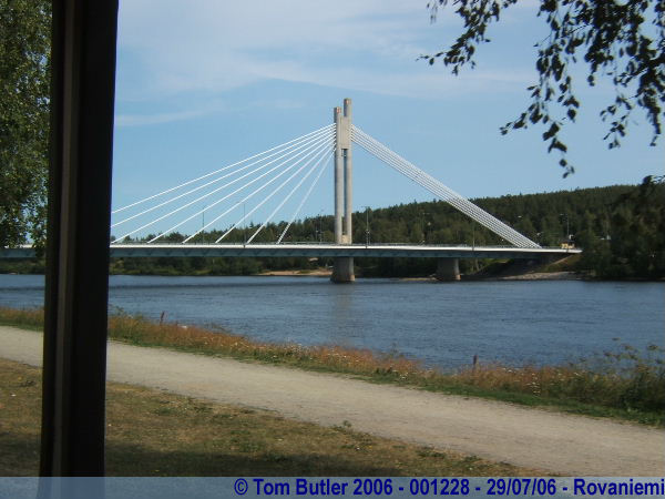 Photo ID: 001228, Bridge across the lake, Rovaniemi, Finland