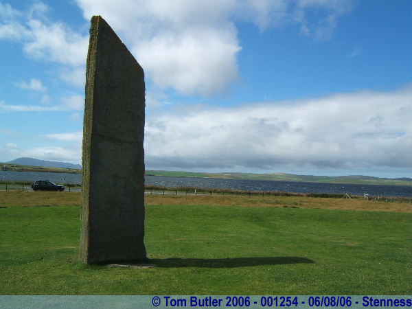 Photo ID: 001254, One of the stones, Stenness, Orkney Islands