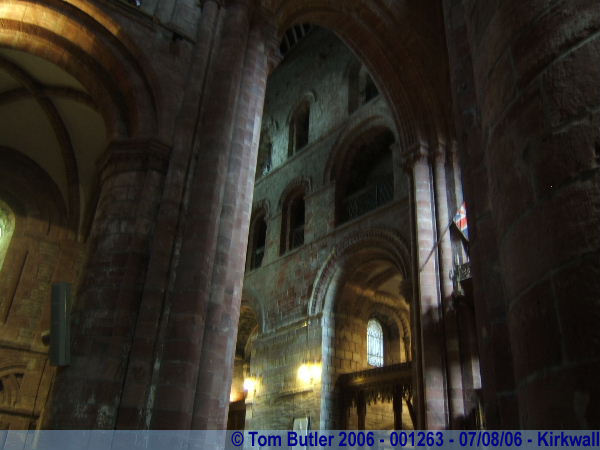 Photo ID: 001263, Inside St Magnus Cathedral, Kirkwall, Orkney Islands