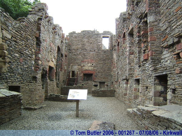 Photo ID: 001267, Inside the Bishops Palace, Kirkwall, Orkney Islands