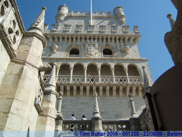 Photo ID: 001338, Inside the Torre de Belm, Belm, Portugal