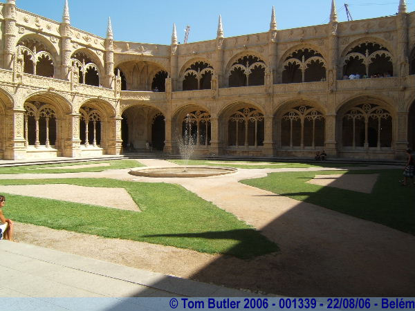 Photo ID: 001339, The cloister of the Mosterio dos Jernimos, Belm, Portugal