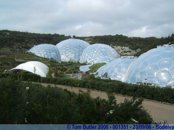 Photo ID: 001351, The biomes of the Eden Project, Bodelva, Cornwall