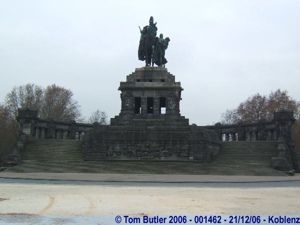 Photo ID: 001462, The statue at the Deutscher Ecker, Koblenz, Germany
