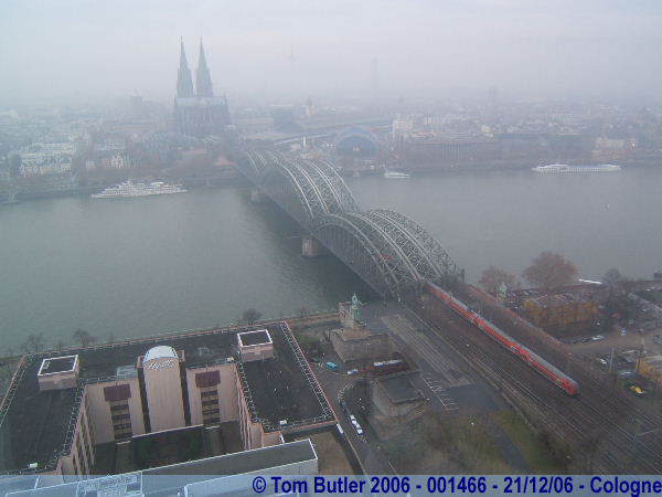 Photo ID: 001466, The Rhine railway bridge, Cologne, Germany