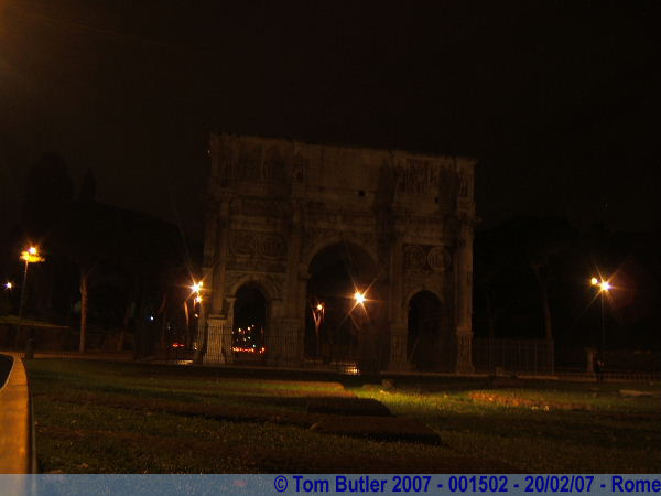 Photo ID: 001502, The Arch of Constantine, Rome, Italy