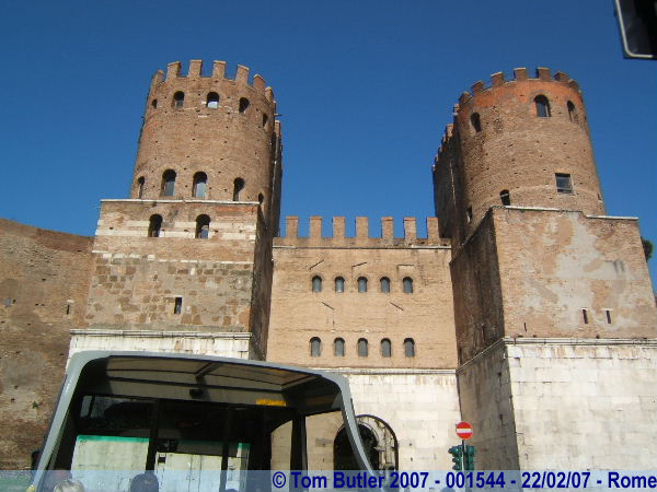 Photo ID: 001544, The Porta St Sabastiano, Rome, Italy