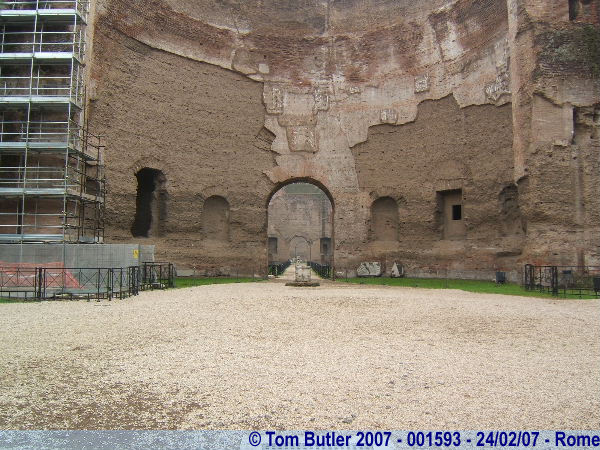 Photo ID: 001593, The remains of the baths of Caracalla, Rome, Italy
