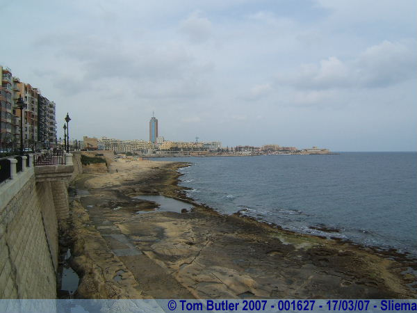 Photo ID: 001627, Looking towards St Julian's from Sliema, Sliema, Malta