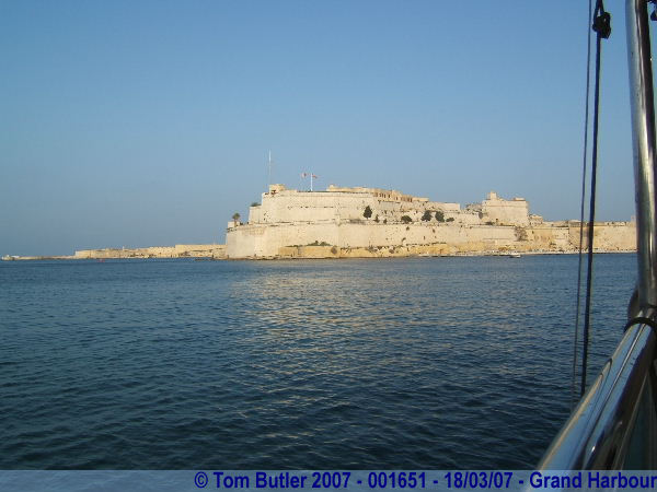 Photo ID: 001651, Fort St Angelo, Grand Harbour, Malta