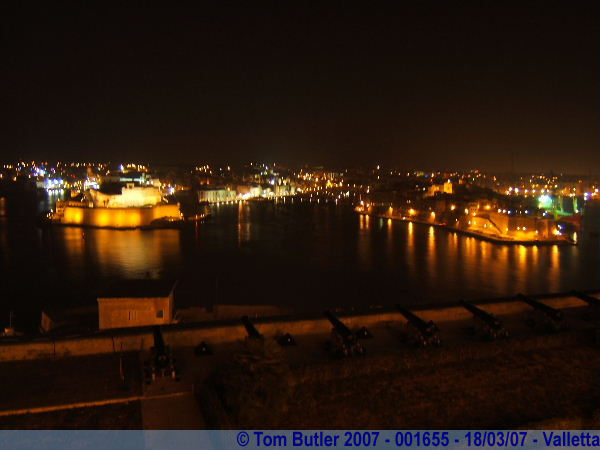 Photo ID: 001655, The Grand Harbour from the upper Barrakka gardens, Valletta, Malta