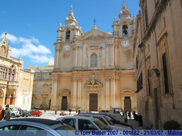 Photo ID: 001682, Mdina cathedral, Mdina, Malta