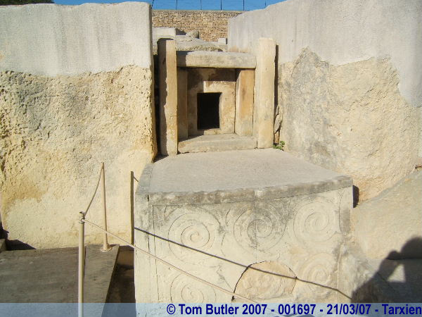 Photo ID: 001697, Inside the Tarxien temples, Tarxien, Malta