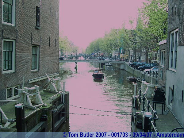 Photo ID: 001703, The sea lock at the top of the Red-Light district, Amsterdam, Netherlands