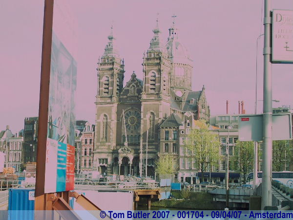 Photo ID: 001704, St Nicolaaskerk near Centraal Station, Amsterdam, Netherlands