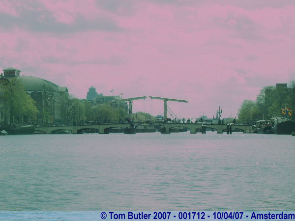 Photo ID: 001712, The skinny bridge, Amsterdam, Netherlands