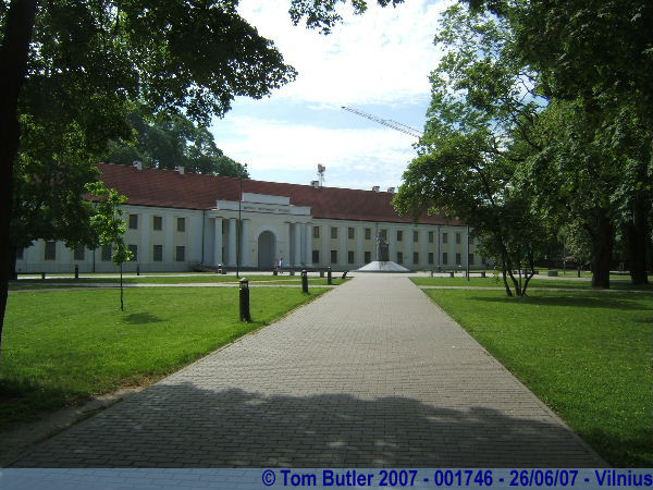 Photo ID: 001746, The Lithuanian national museum in the grounds of the old lower castle, Vilnius, Lithuania