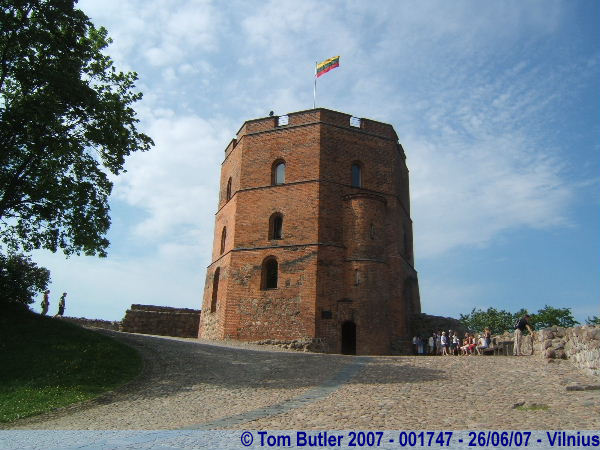 Photo ID: 001747, Gediminas Tower, all that remains of the Upper castle, Vilnius, Lithuania