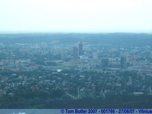 Photo ID: 001766, The view from the TV Tower, Vilnius, Lithuania
