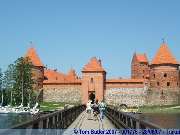 Photo ID: 001776, The Island castle, Trakai, Lithuania