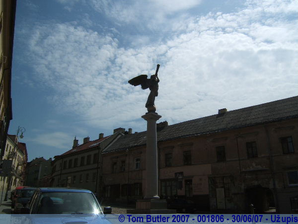 Photo ID: 001806, The Angel Statue, Uupis, Lithuania
