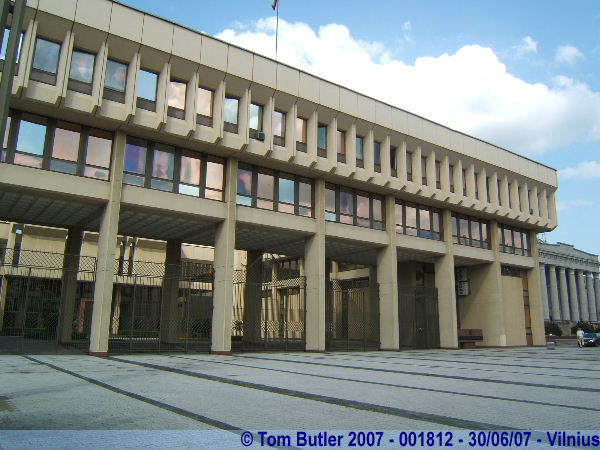 Photo ID: 001812, The parliament building, Vilnius, Lithuania