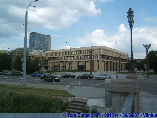 Photo ID: 001814, The parliament building, Vilnius, Lithuania