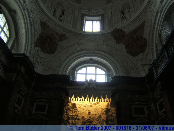 Photo ID: 001816, Inside the cathedral, Vilnius, Lithuania
