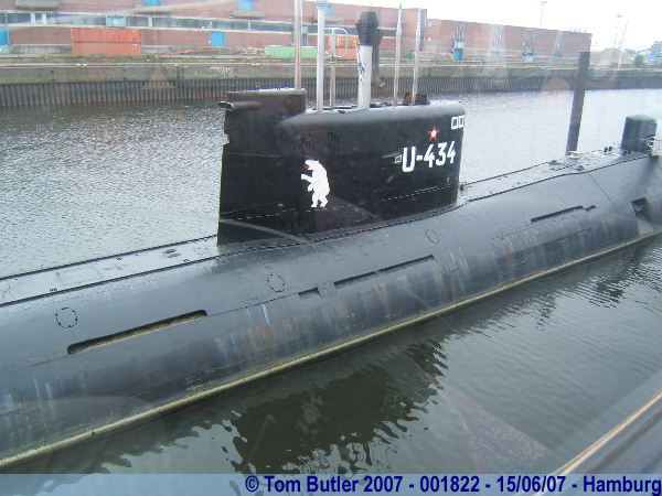 Photo ID: 001822, USSR Submarine U-434, Hamburg, Germany