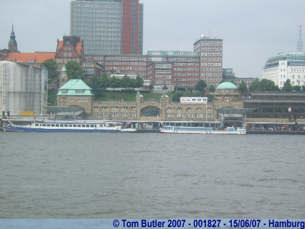 Photo ID: 001827, Looking across the Elbe, Hamburg, Germany