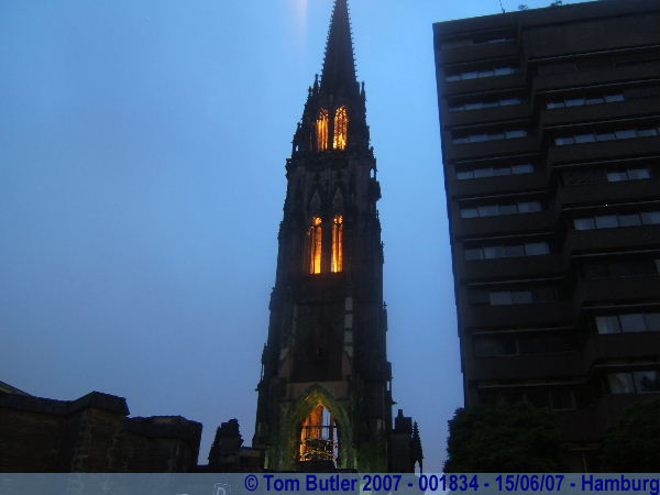Photo ID: 001834, The spire of St Nicholas's, Hamburg, Germany