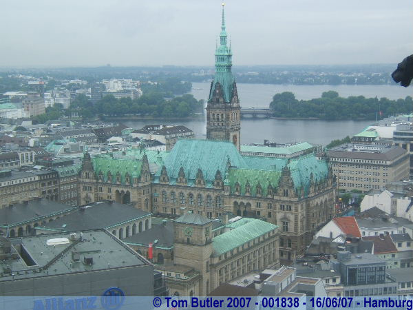 Photo ID: 001838, The town hall, Hamburg, Germany