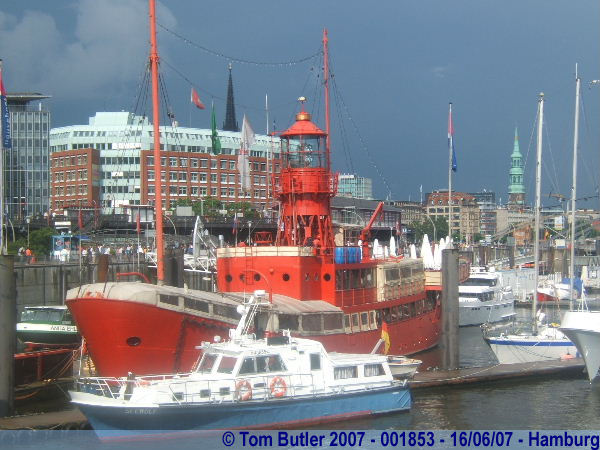 Photo ID: 001853, The lightship restaurant, Hamburg, Germany