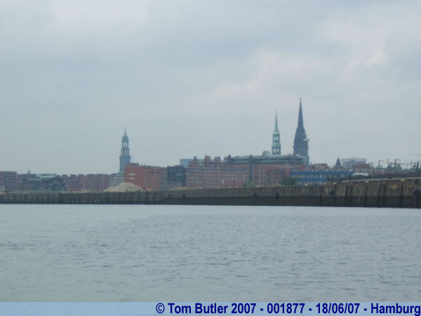 Photo ID: 001877, Hamburg seen from U-434, Hamburg, Germany