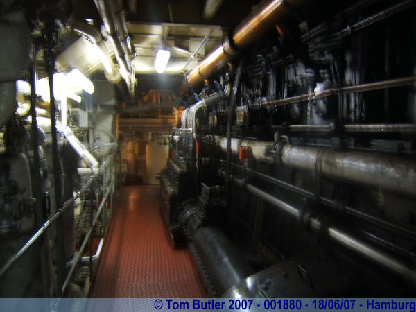 Photo ID: 001880, The engine room of the Cap San Diego, Hamburg, Germany