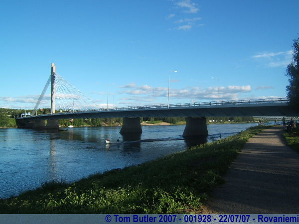 Photo ID: 001928, The Jtknkynttil bridge, Rovaniemi, Finland