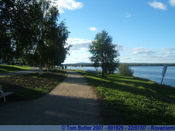 Photo ID: 001929, Waterside near the hotel, Rovaniemi, Finland