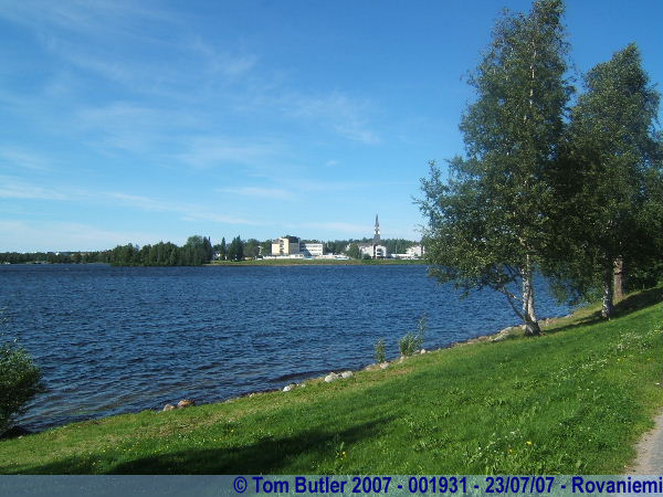 Photo ID: 001931, Looking back towards the centre of Rovaniemi, Rovaniemi, Finland