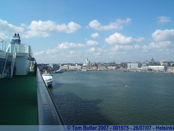 Photo ID: 001975, The view from the deck of the Silja Symphony, Helsinki, Finland