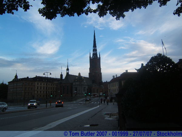 Photo ID: 001999, The spire of the Riddarholmskirk, Stockholm, Sweden