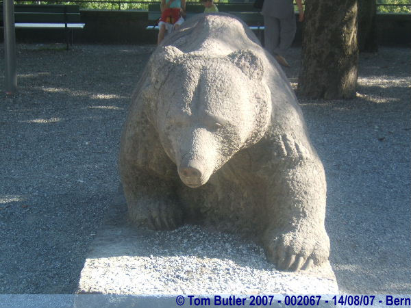 Photo ID: 002067, The bear, from where Bern takes its name, Bern, Switzerland