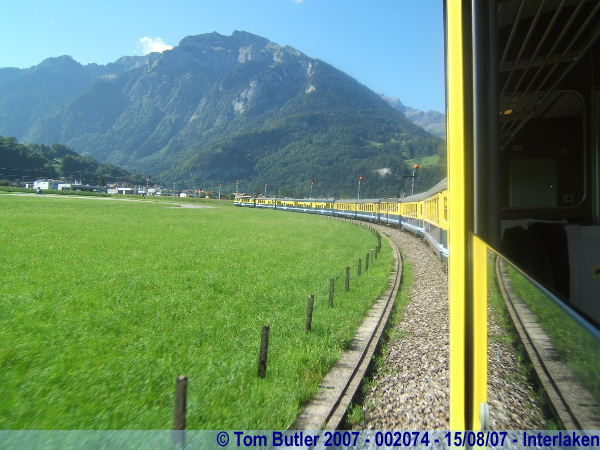 Photo ID: 002074, Leaving Interlaken and heading towards the alps, Interlaken, Switzerland