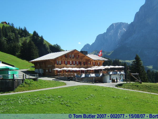 Photo ID: 002077, Chalet at the cable car station, Bort, Switzerland