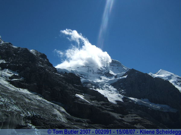 Photo ID: 002091, The summit of the Jungfrau, Kleine Scheidegg, Switzerland