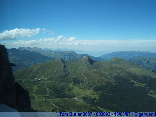Photo ID: 002092, The view from inside the Eiger, Eigerwand, Switzerland