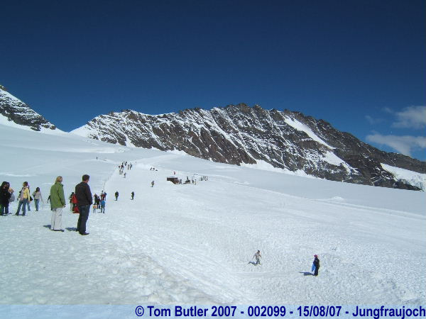 Photo ID: 002099, Out on the glacier, Jungfaujoch, Switzerland
